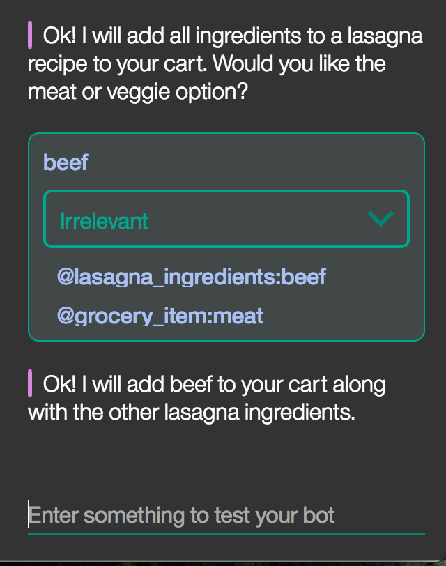 chat scenario lasagna 2